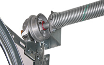 Garage door safety springs