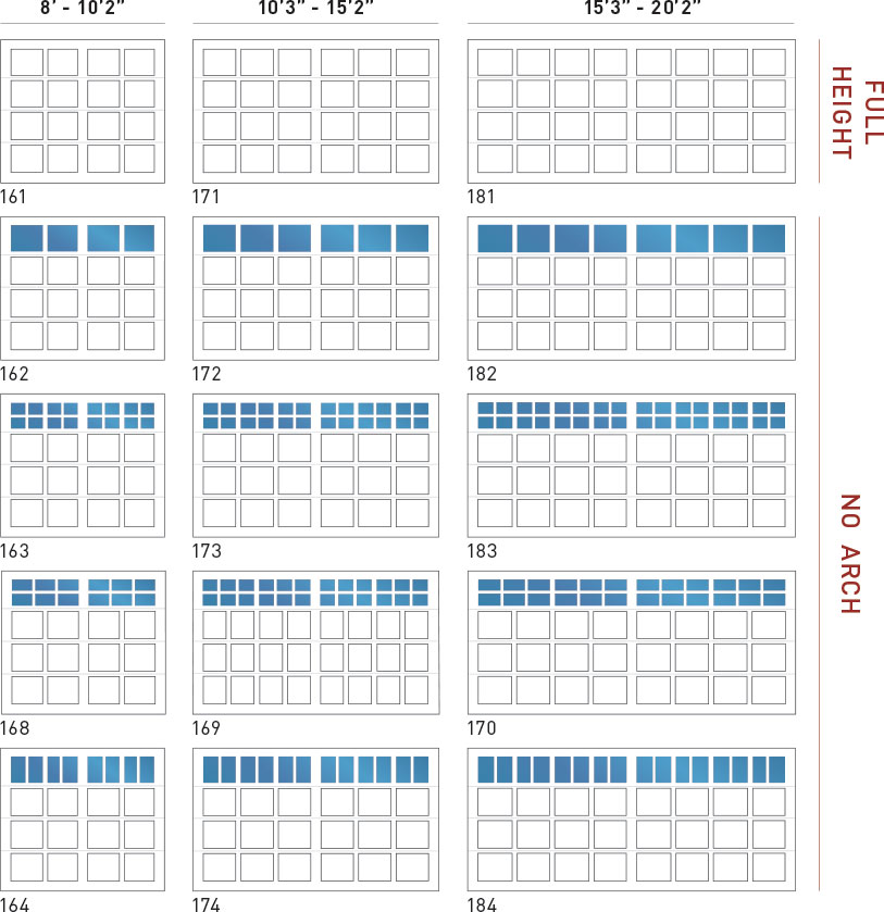 Steel pinnacle styles