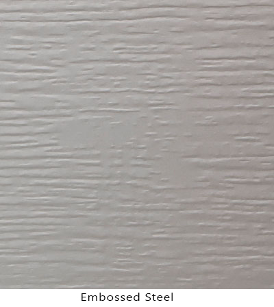 Embossed steal texture